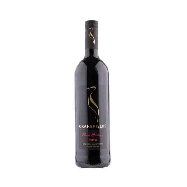 Der Rotwein-Cuvée in der edlen Rotweinflasche